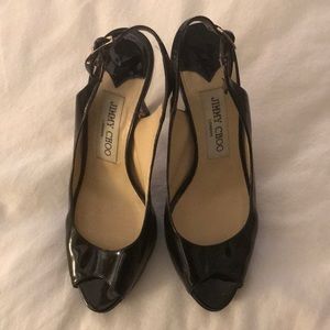 Black Jimmy Choo high heel